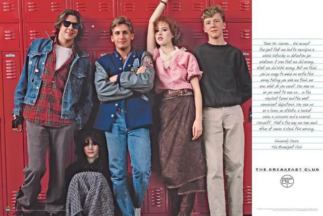 Main image of Breakfast Club - Lockers Poster Print (22 x 34)
