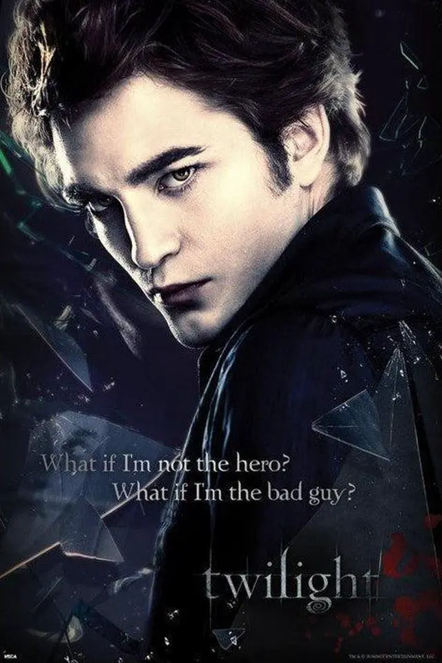 Main image of Twilight Edward Broken Glass Poster Print (22 x 34)
