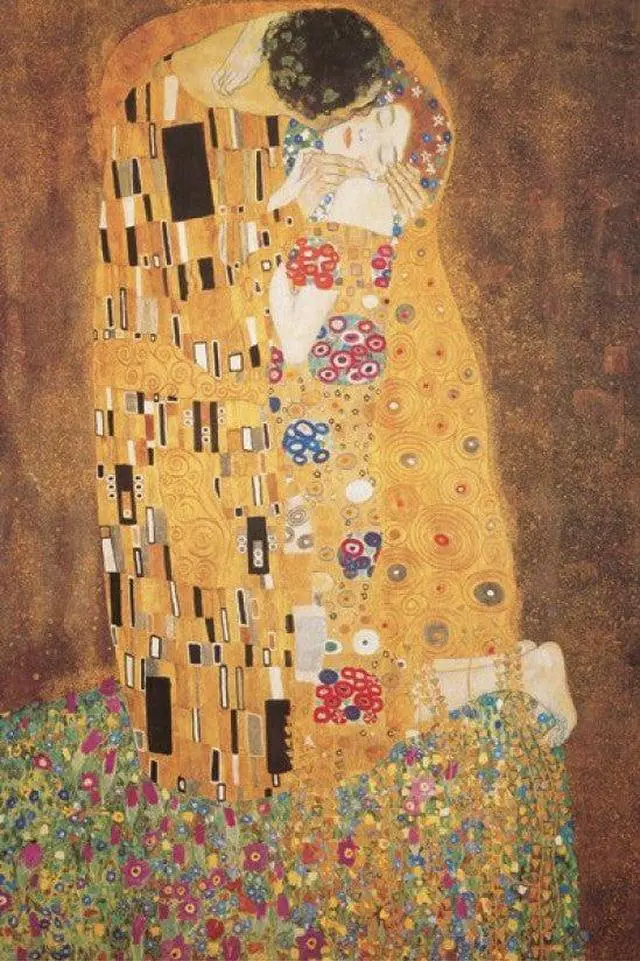 Main image of Klimt (Kiss) The Kiss Poster (24 x 36)