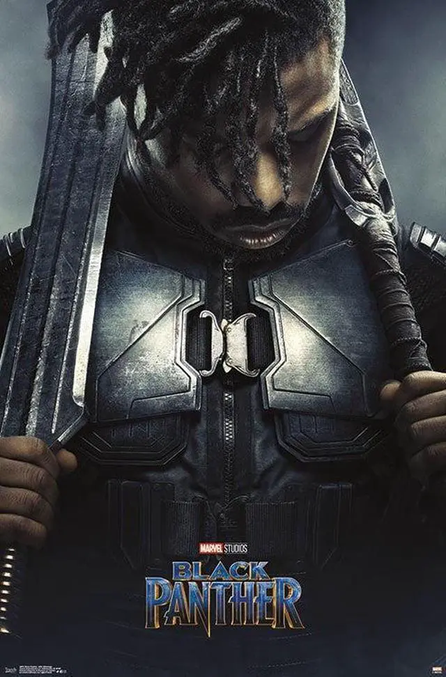 Main image of Black Panther - Erik Killmonger Poster Print (22 x 34)
