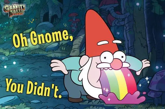 Main image of Gravity Falls - Gnome Poster Print (34 x 22)