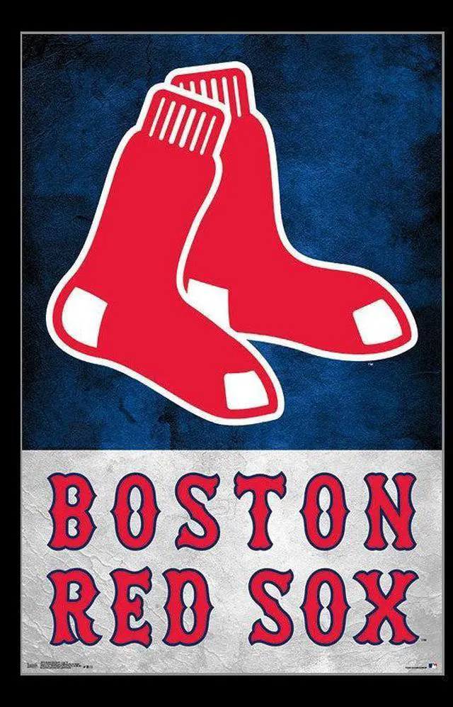 Main image of Boston Red Sox_ - Logo Poster Print (22 x 34)