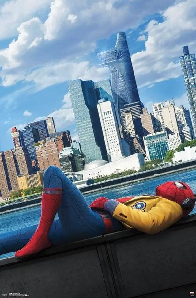 Main image of Spider-Man Homecoming - City Poster Print (22 x 34)