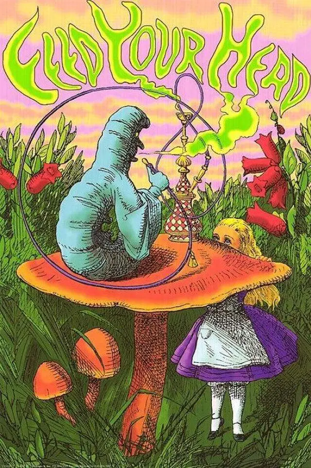 Main image of Alice In Wonderland - Feed Your Head Poster Print (24 X 36)