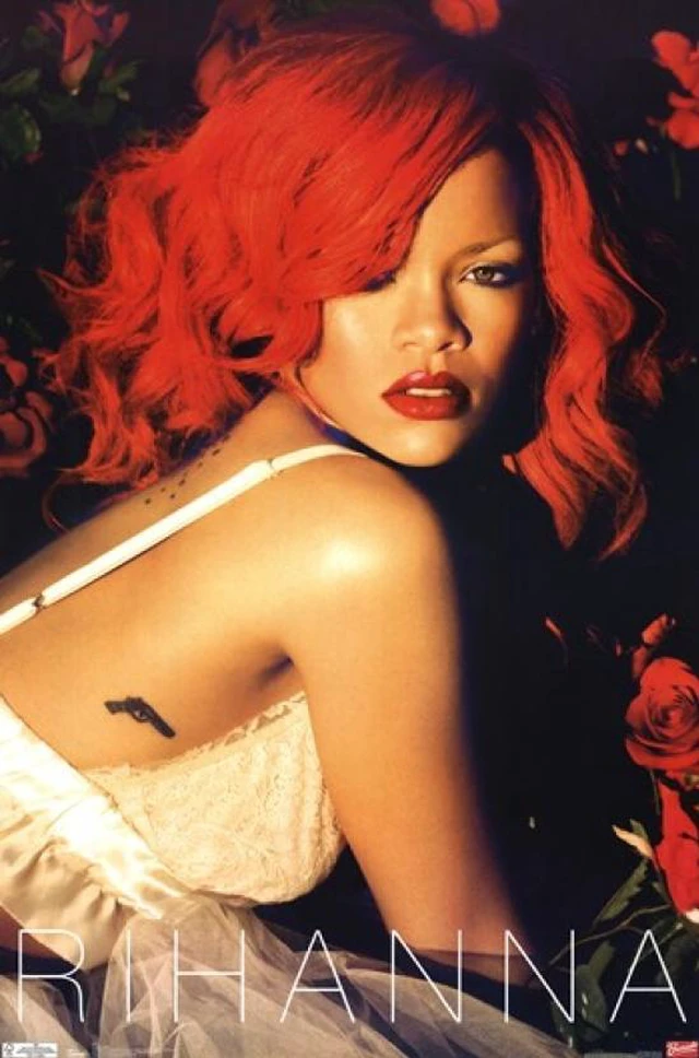 Main image of Rihanna - Roses Poster Print (24 x 36)