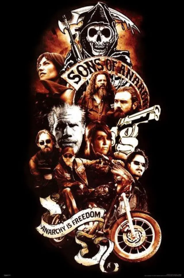 Main image of Sons of Anarchy - Collage Poster Print (22 x 34)