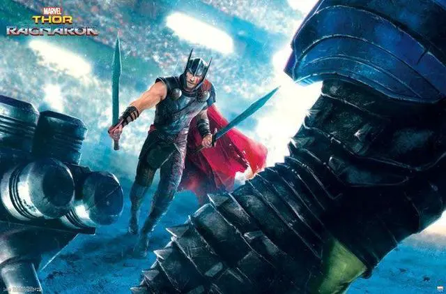 Main image of Thor Ragnarok - Arena Thor Poster Print (34 x 22)