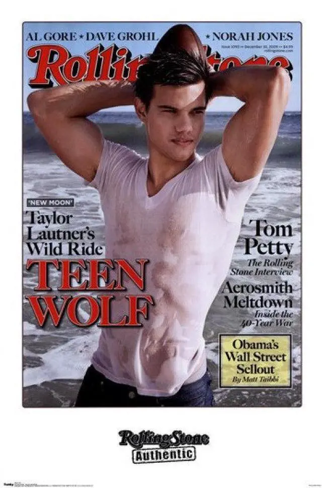 Main image of Rolling Stone - Taylor Lautner Poster Print (22 x 34)