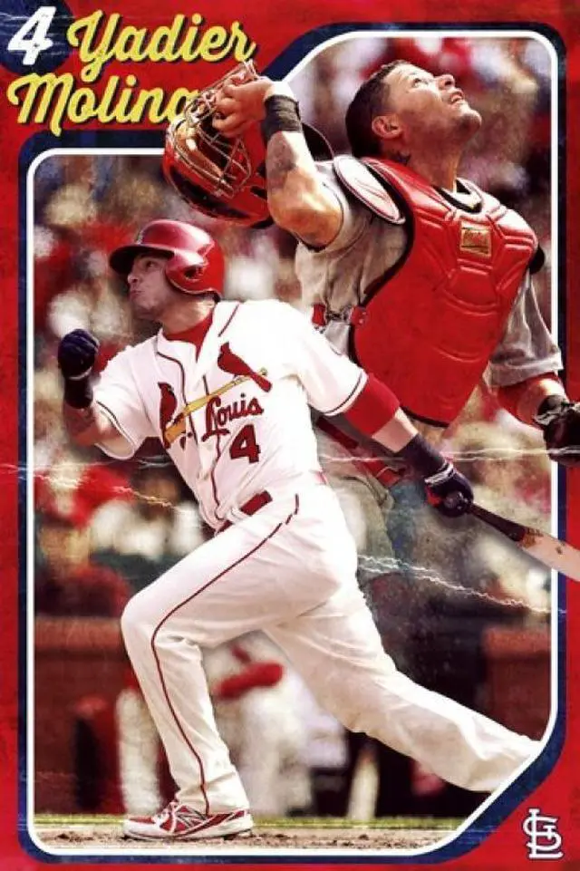 Main image of St. Louis Cardinals_ - Y Molina 13 Poster Print (22 x 34)