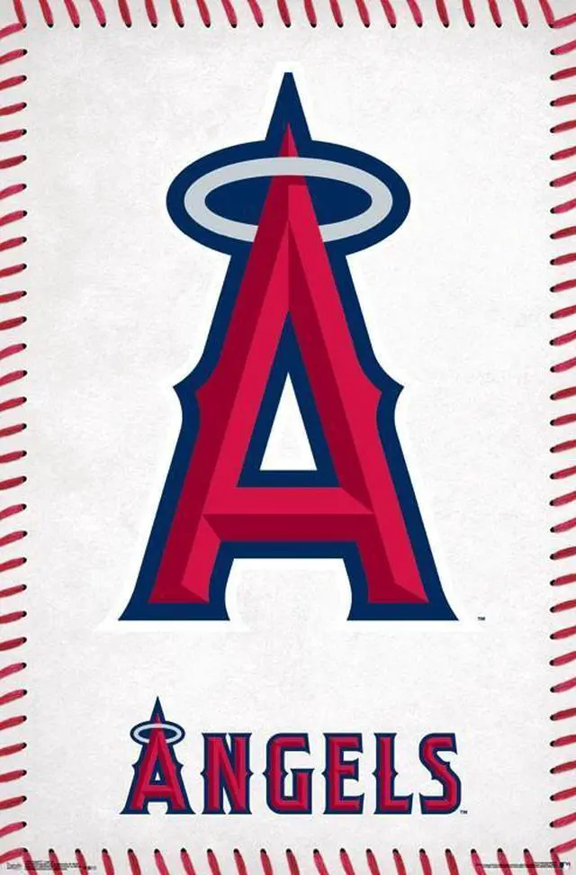Main image of Los Angeles Angels__ - Logo Poster Print (22 x 34)