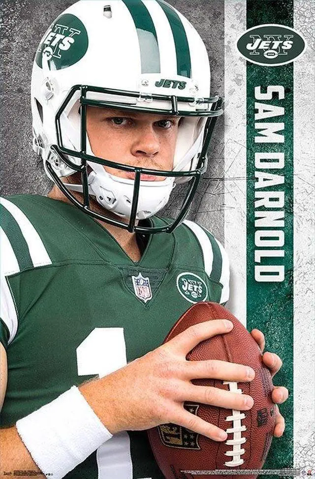 Main image of New York Jets - Sam Darnold Poster Print (22 x 34)