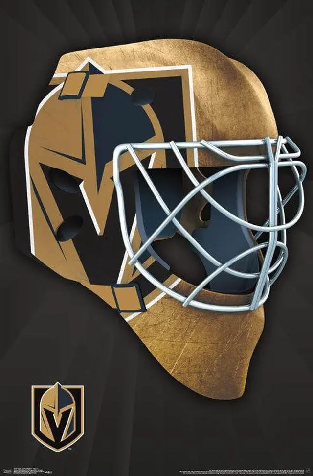 Main image of Vegas Golden Knights__ - Mask Poster Print (22 x 34)