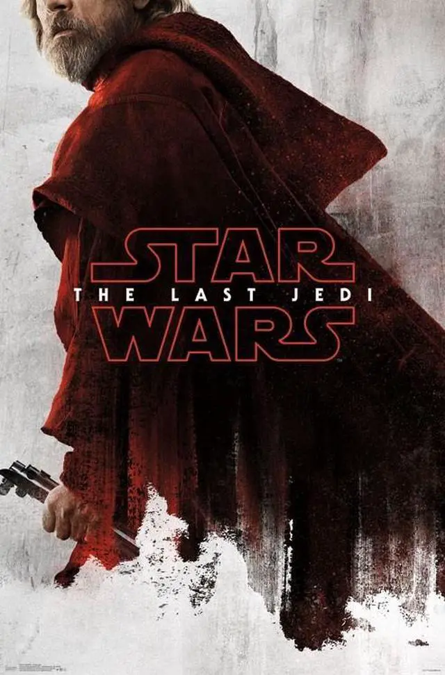 Main image of Star Wars The Last Jedi - Red Luke Poster Print (22 x 34)