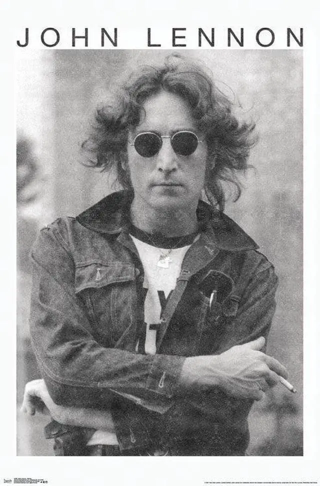 Main image of John Lennon - Smoke Poster Print (22 x 34)