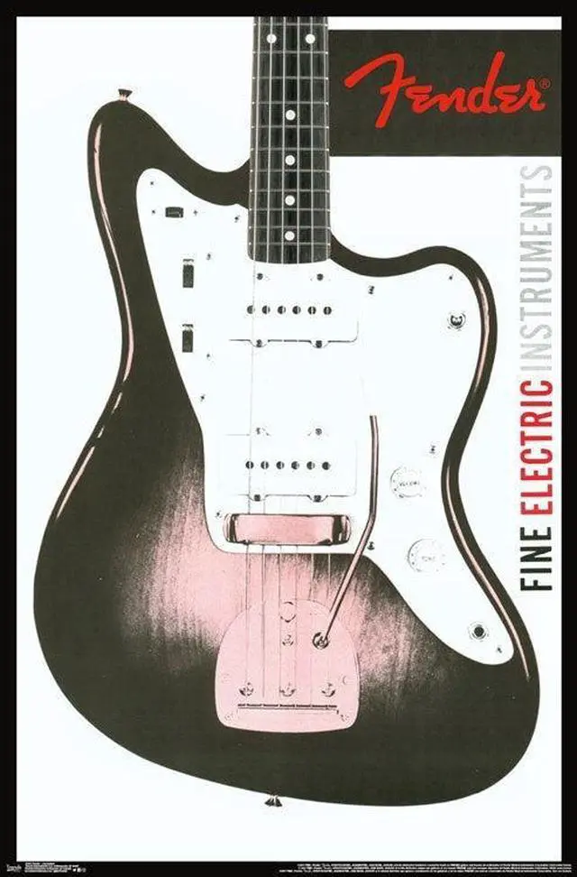 Main image of Fender - Jazzmaster Poster Print (22 x 34)