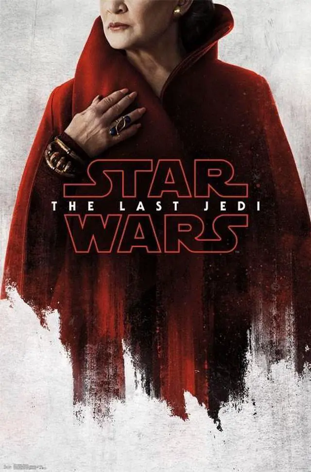 Main image of Star Wars The Last Jedi - Red Leia Poster Print (22 x 34)