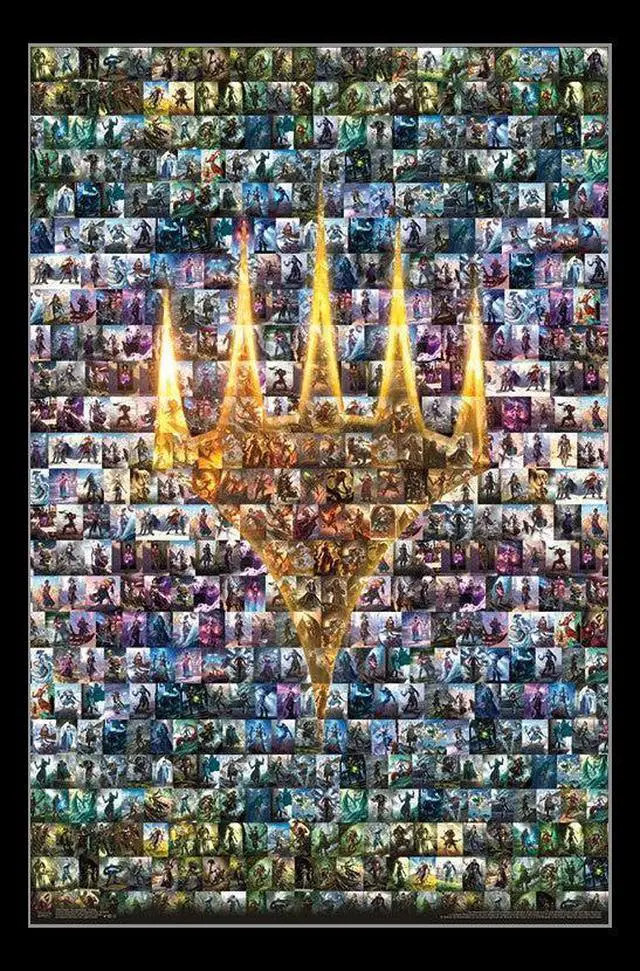 Main image of Magic The Gathering - Collage Poster Print (22 x 34)