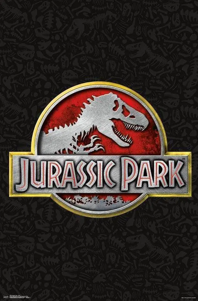Main image of Jurassic Park - Logo Poster Print (22 x 34)