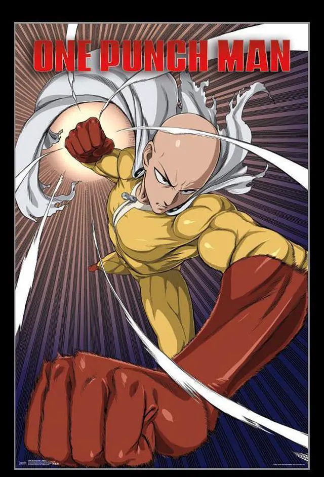 Main image of One Punch Man - Saitama Poster Print (22 x 34)
