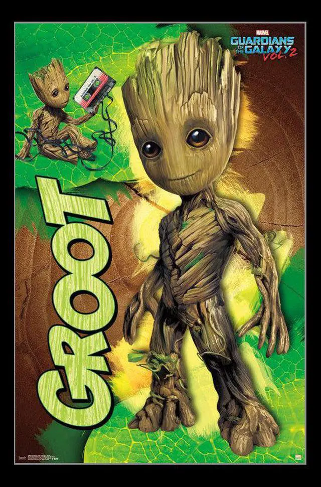 Main image of Guardians Of The Galaxy 2 - Groot Poster Print (22 x 34)