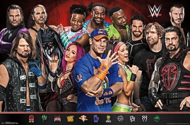 Main image of Wwe - Group 17 Poster Print (34 x 22)