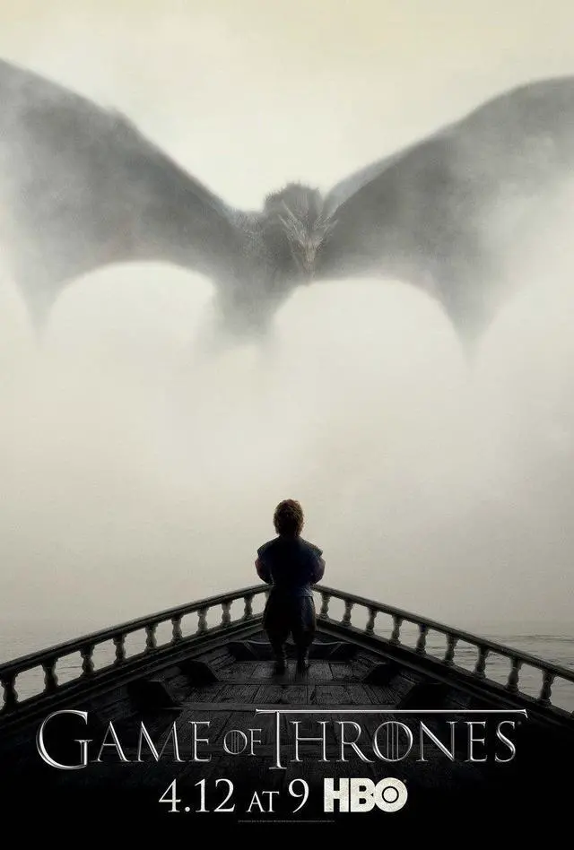 Main image of Game Of Thrones Lion And Dragon Poster Print (22 x 34)