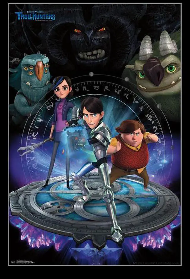 Main image of Trollhunters - Group Poster Print (22 x 34)