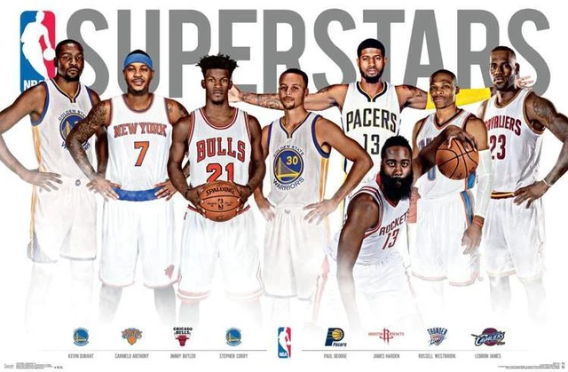 Main image of NBA - Superstars 16 Poster Print (34 x 22)