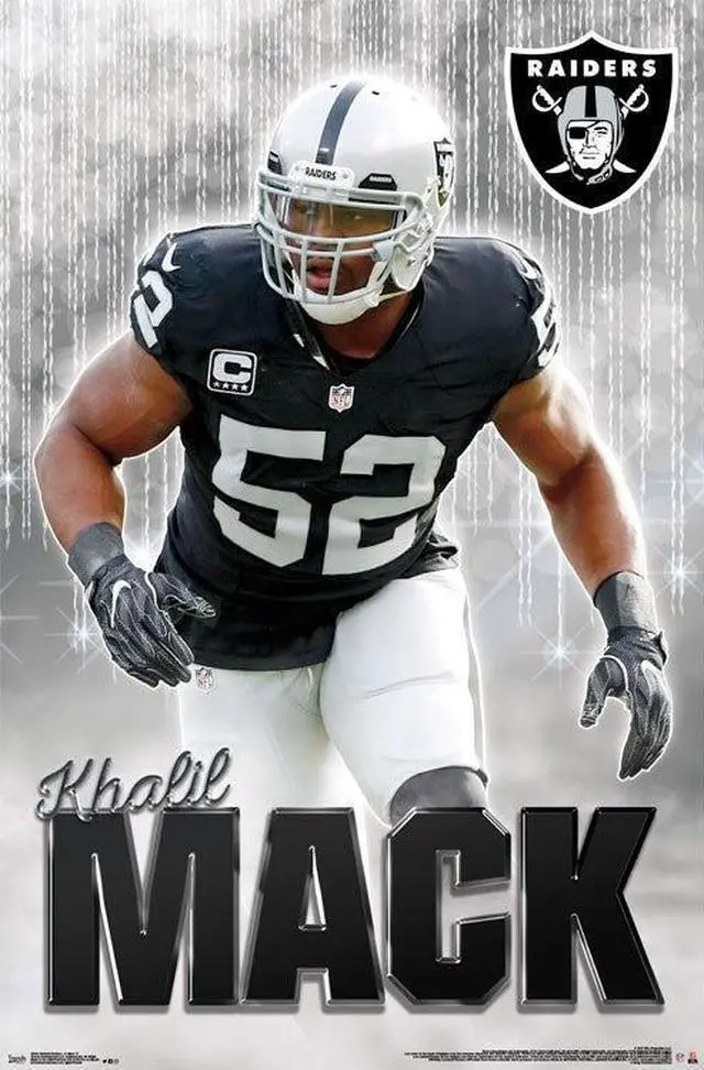 Main image of Oakland Raiders - K Mack 17 Poster Print (22 x 34)