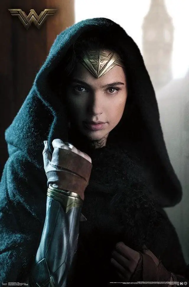 Main image of Wonder Woman - Cloak Poster Print (22 x 34)