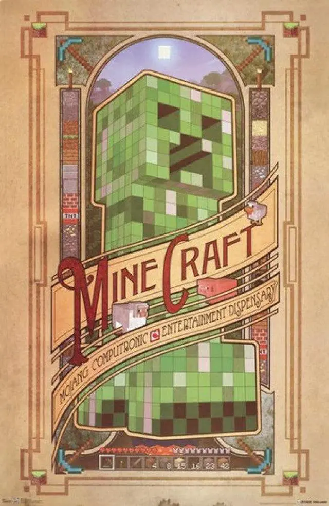 Main image of Minecraft - Computronic Poster Print (24 x 36)