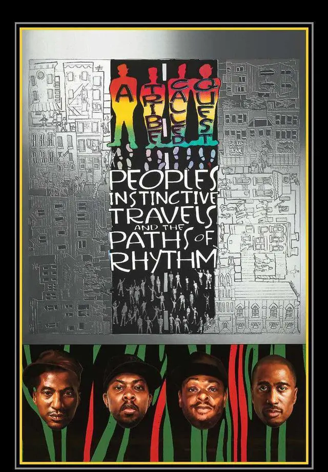 Main image of A Tribe Called Quest Peoples Instinctive Travels And Paths Of Rhythm Poster Print (22 x 34)