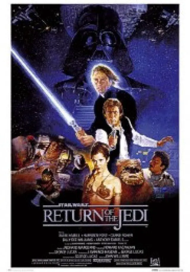 Main image of Star Wars - Return Of The Jedi B Style Poster Print (22 x 34)