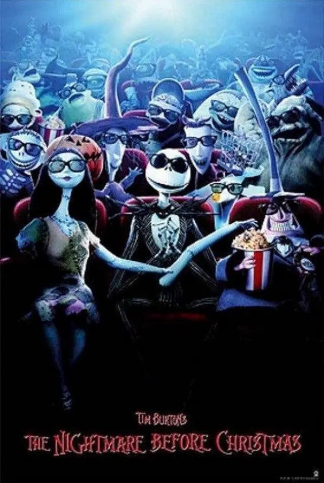 Main image of Nightmare Before Christmas Poster Print (22 x 34)