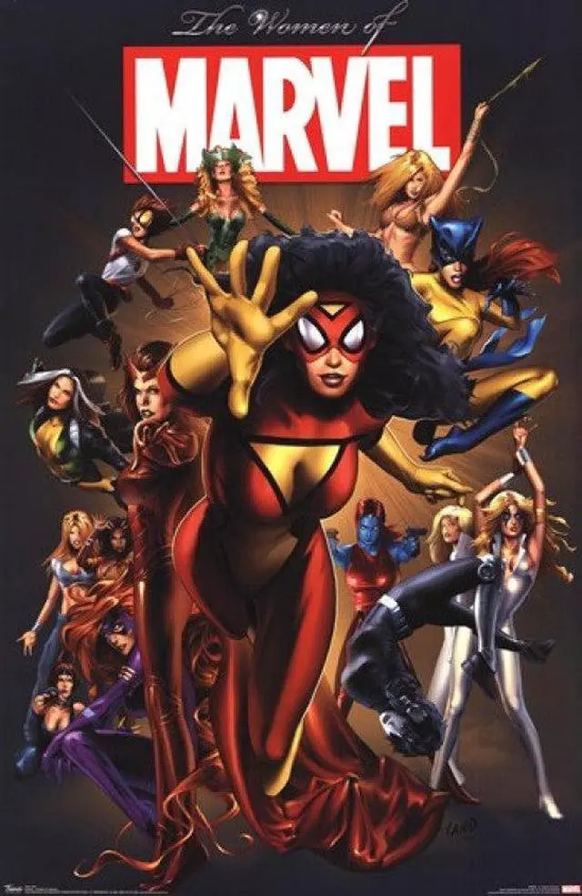 Main image of Women of Marvel Poster Print (24 x 36)
