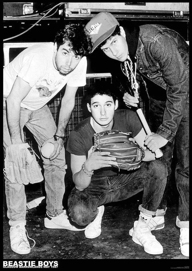 Main image of Beastie Boys Glasgow Glasgow 1987 Poster Print (22 x 34)