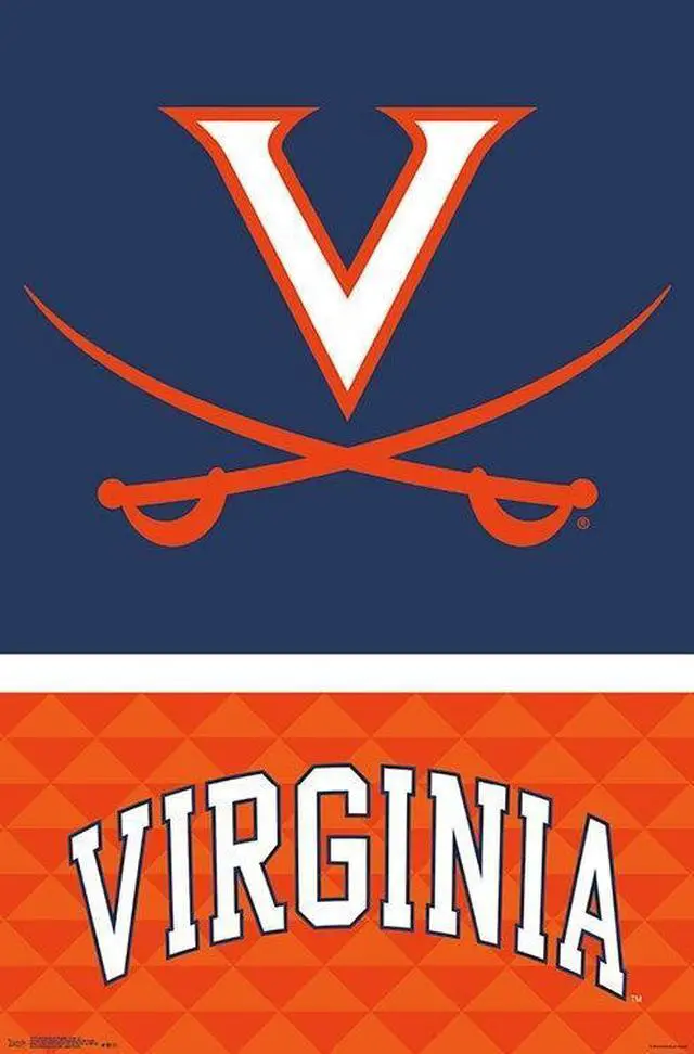 Main image of University Of Virginia - Logo Poster Print (22 x 34)