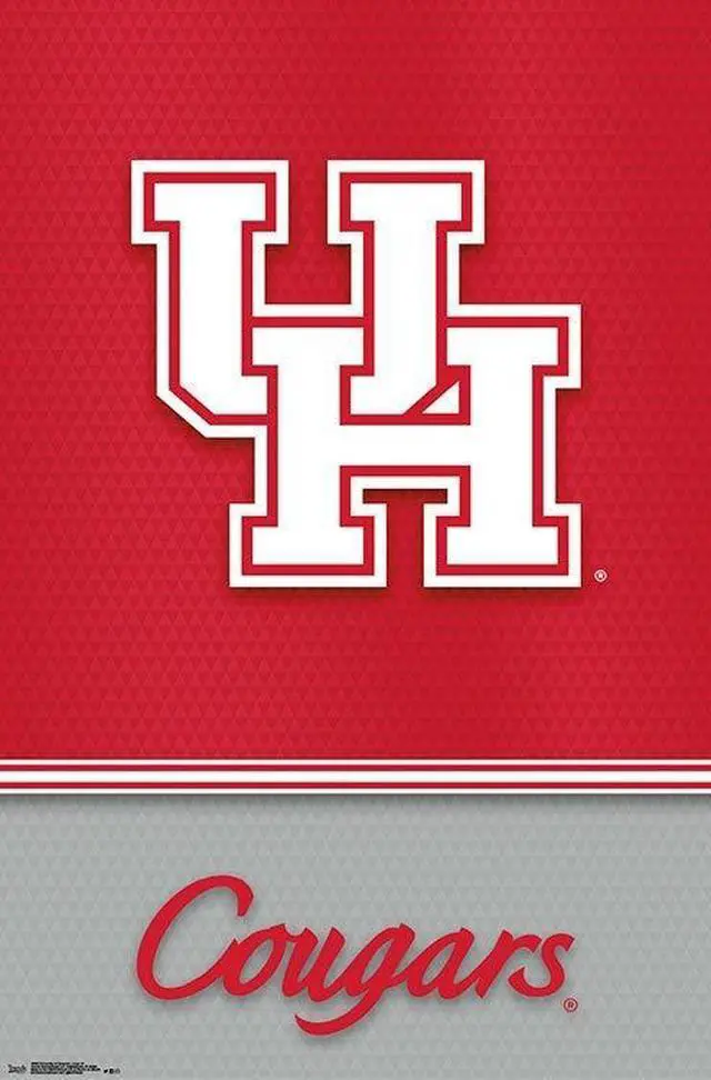 Main image of University Of Houston - Logo 18 Poster Print (22 x 34)