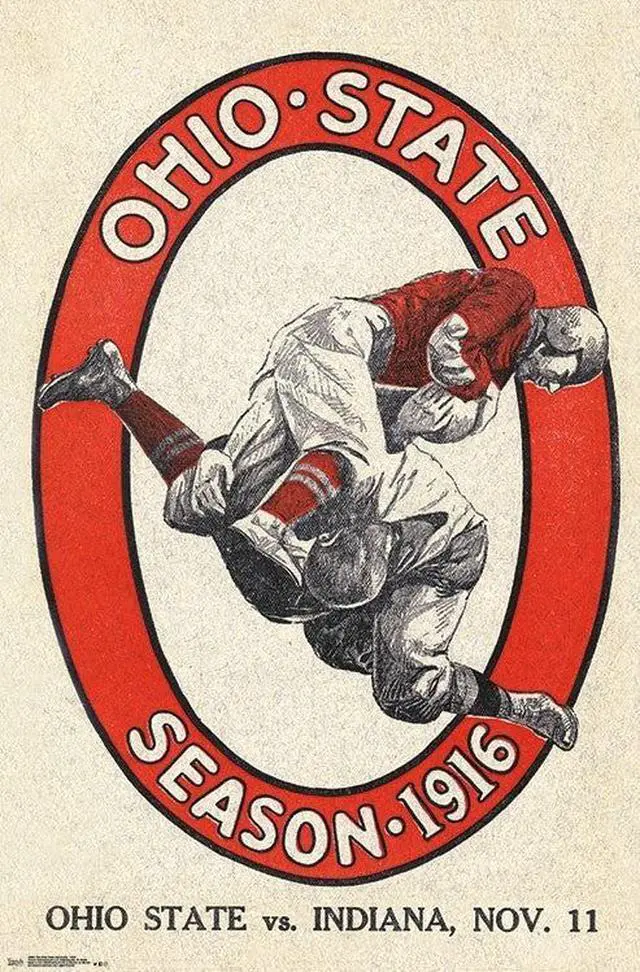 Main image of The Ohio State University - 1916 Poster Print (22 x 34)
