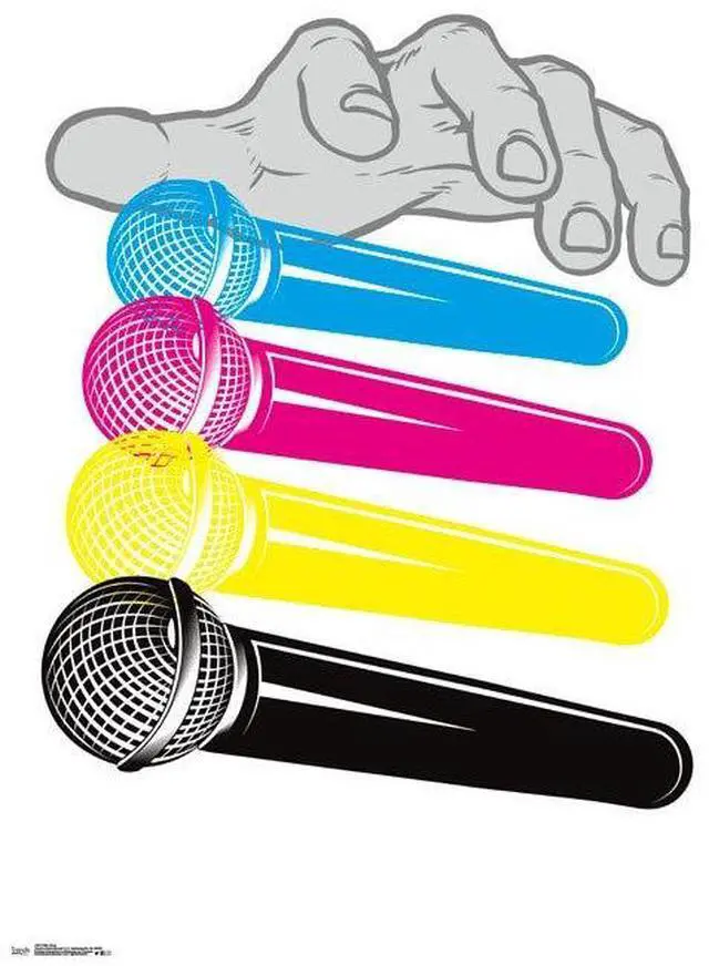 Main image of Mic Drop Poster Print (22 x 34)