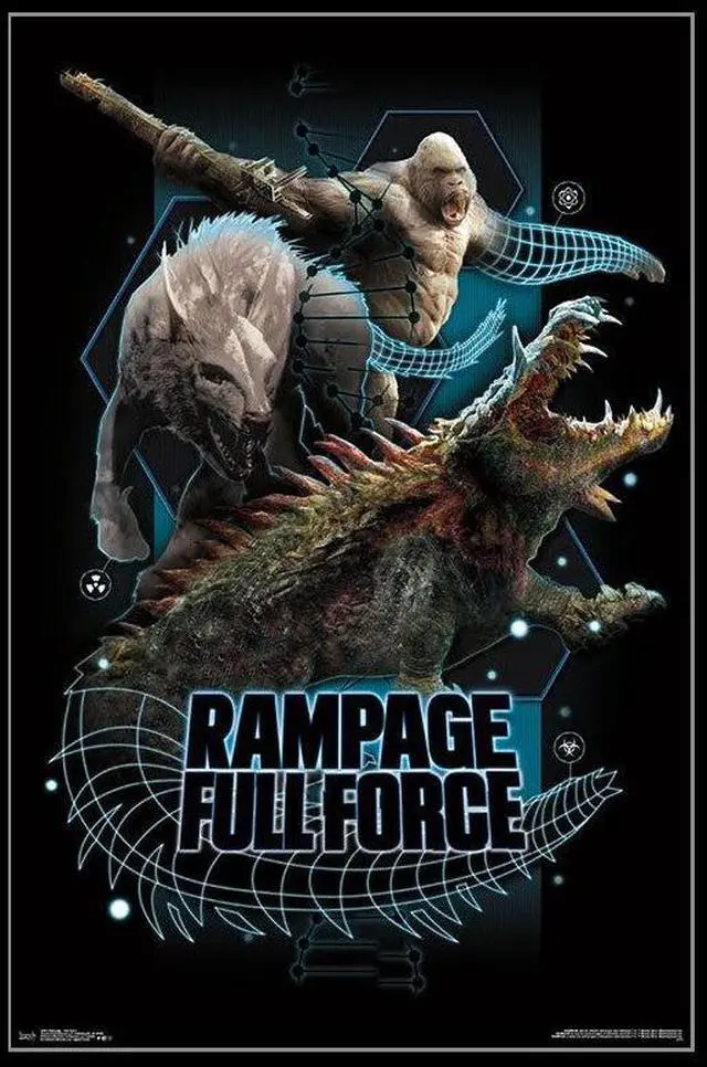 Main image of Rampage - Full Force Poster Print (22 x 34)