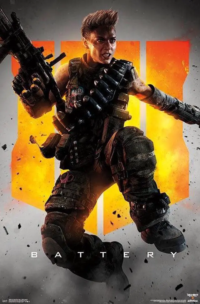 Main image of Call Of Duty Black Ops 4 - Battery Key Art Poster Print (22 x 34)
