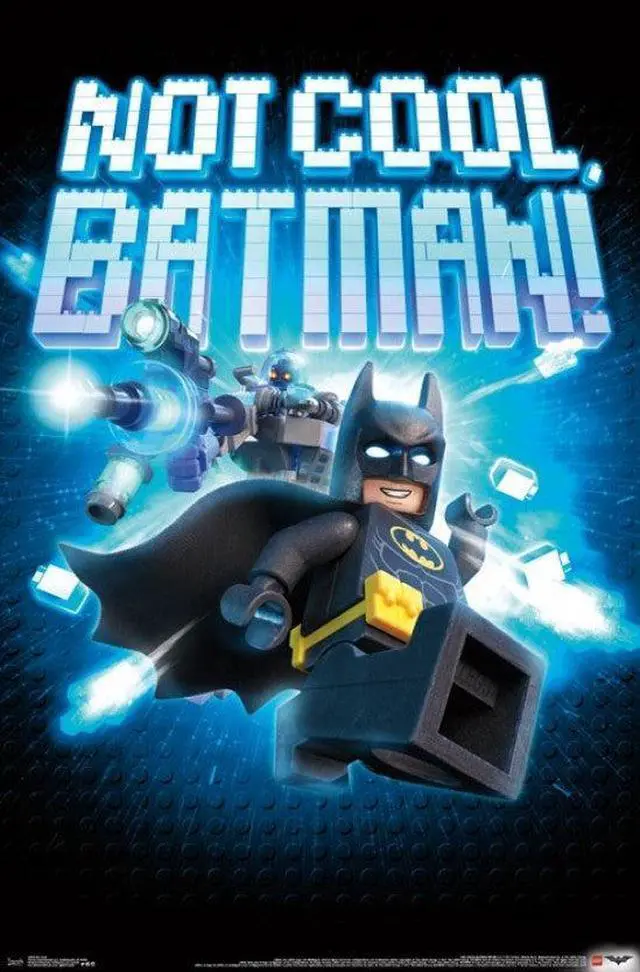 Main image of Lego Batman - Not Cool Poster Print (22 x 34)