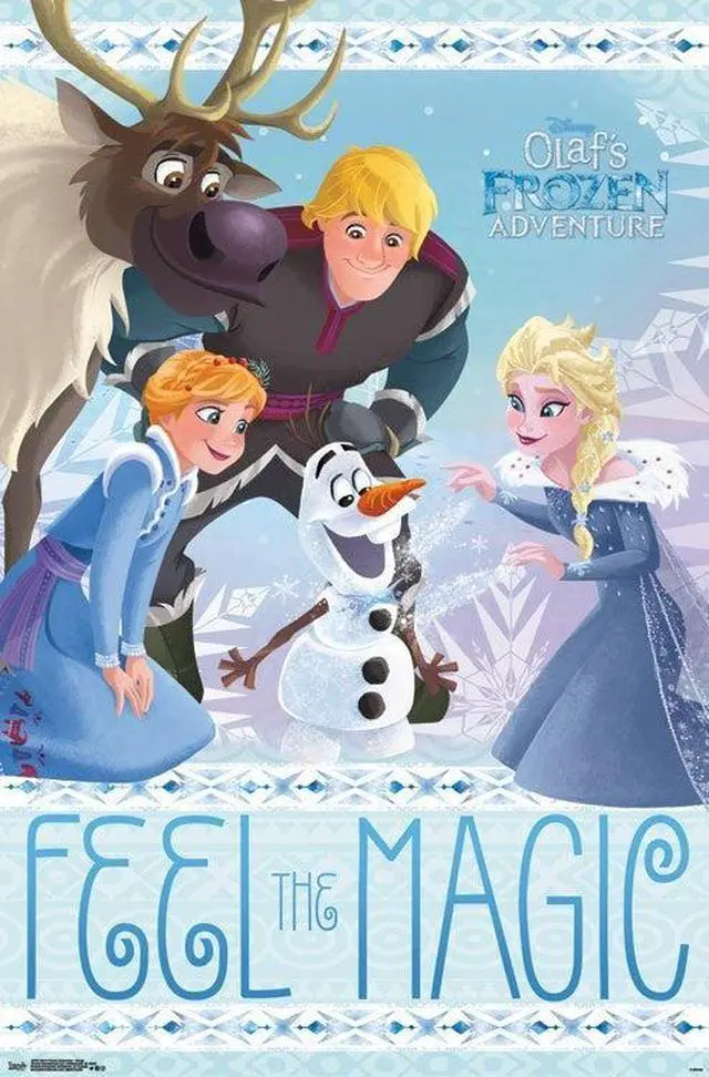 Main image of Olaf's Frozen Adventure - Group Poster Print (22 x 34)