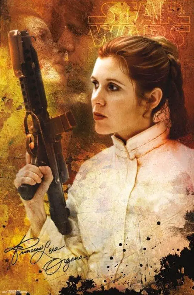 Main image of Princess Leia - Signature Poster Print (22 x 34)