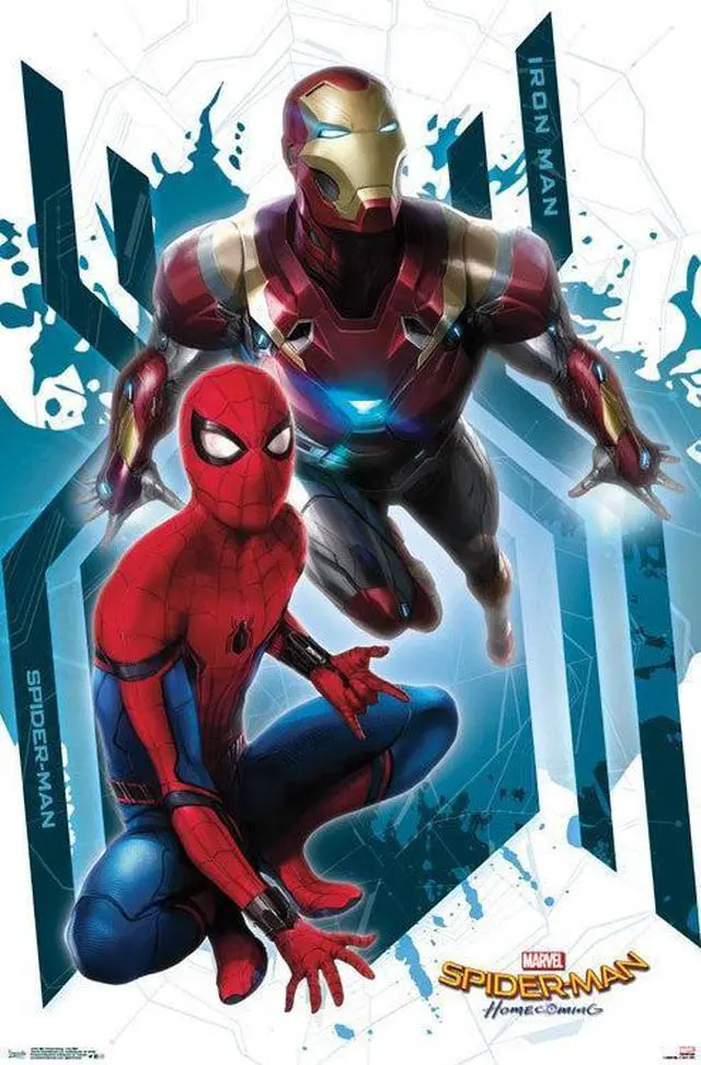 Main image of Spider-Man Homecoming - Iron Man Poster Print (22 x 34)