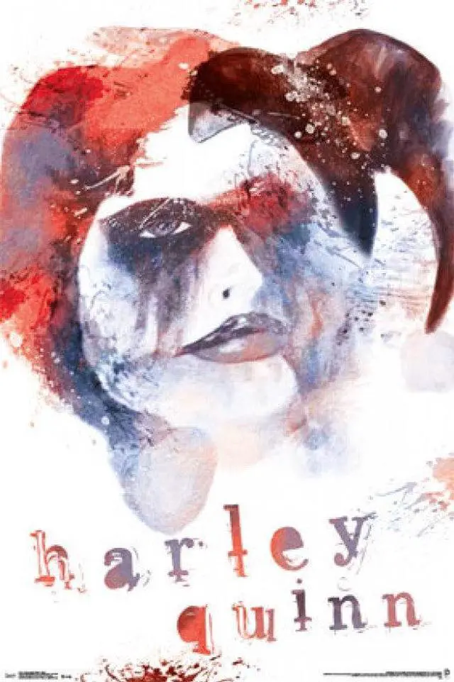 Main image of Harley Quinn - Skull Poster Print (22 x 34)