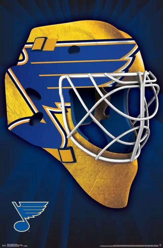 Main image of St. Louis Blues_ - Mask Poster Print (22 x 34)