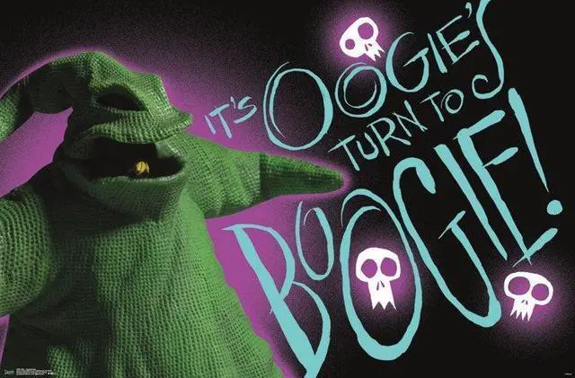 Main image of The Nightmare Before Christmas - Oogie Boogie Poster Print (34 x 22)