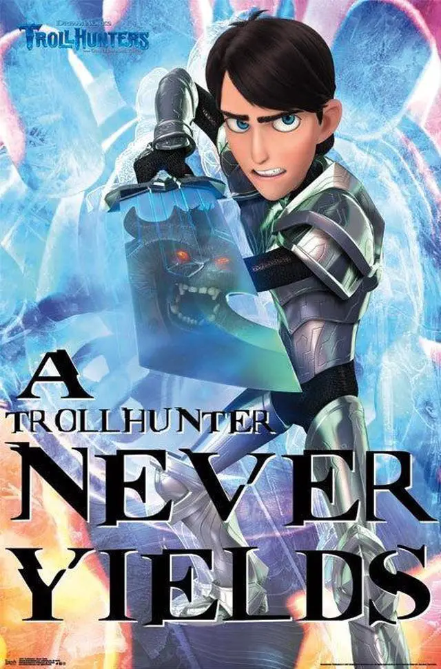 Main image of Trollhunters - Never Yields Poster Print (22 x 34)